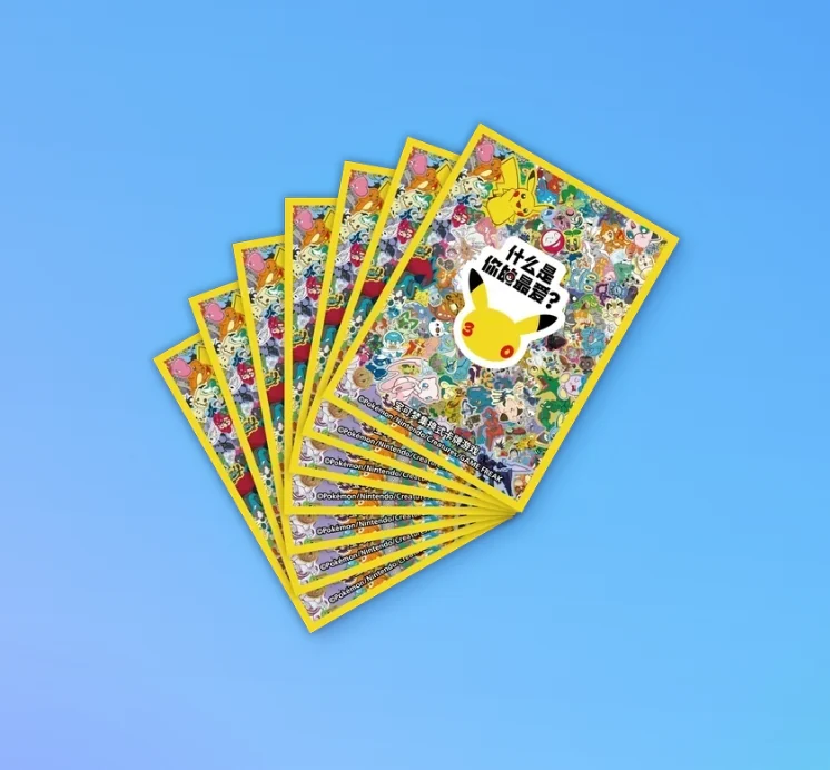 Chinese Pokémon TCG 30th Celebration Art Card Sleeves