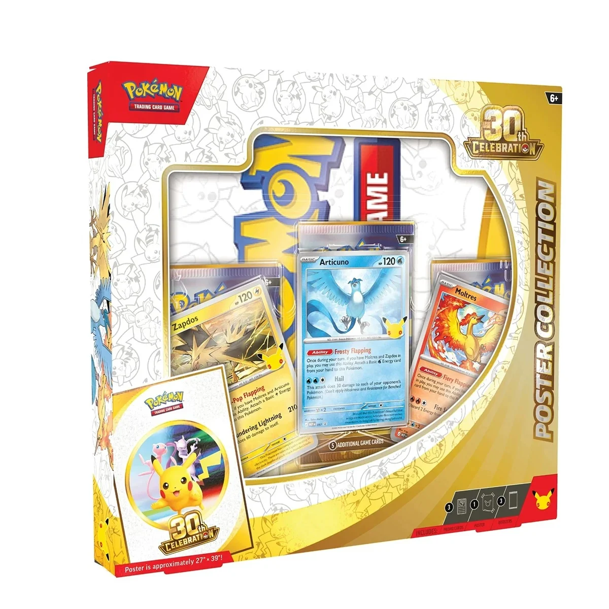 English Pokémon TCG 30th Celebration Poster Collection