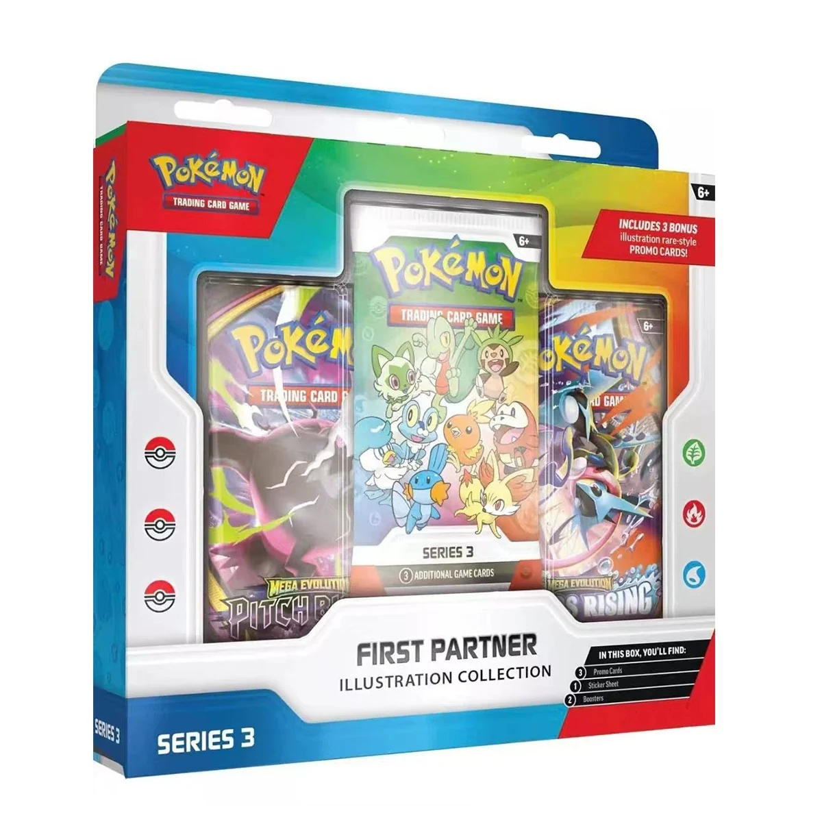 English Pokémon TCG First Partner Illustration Collection — Series 3